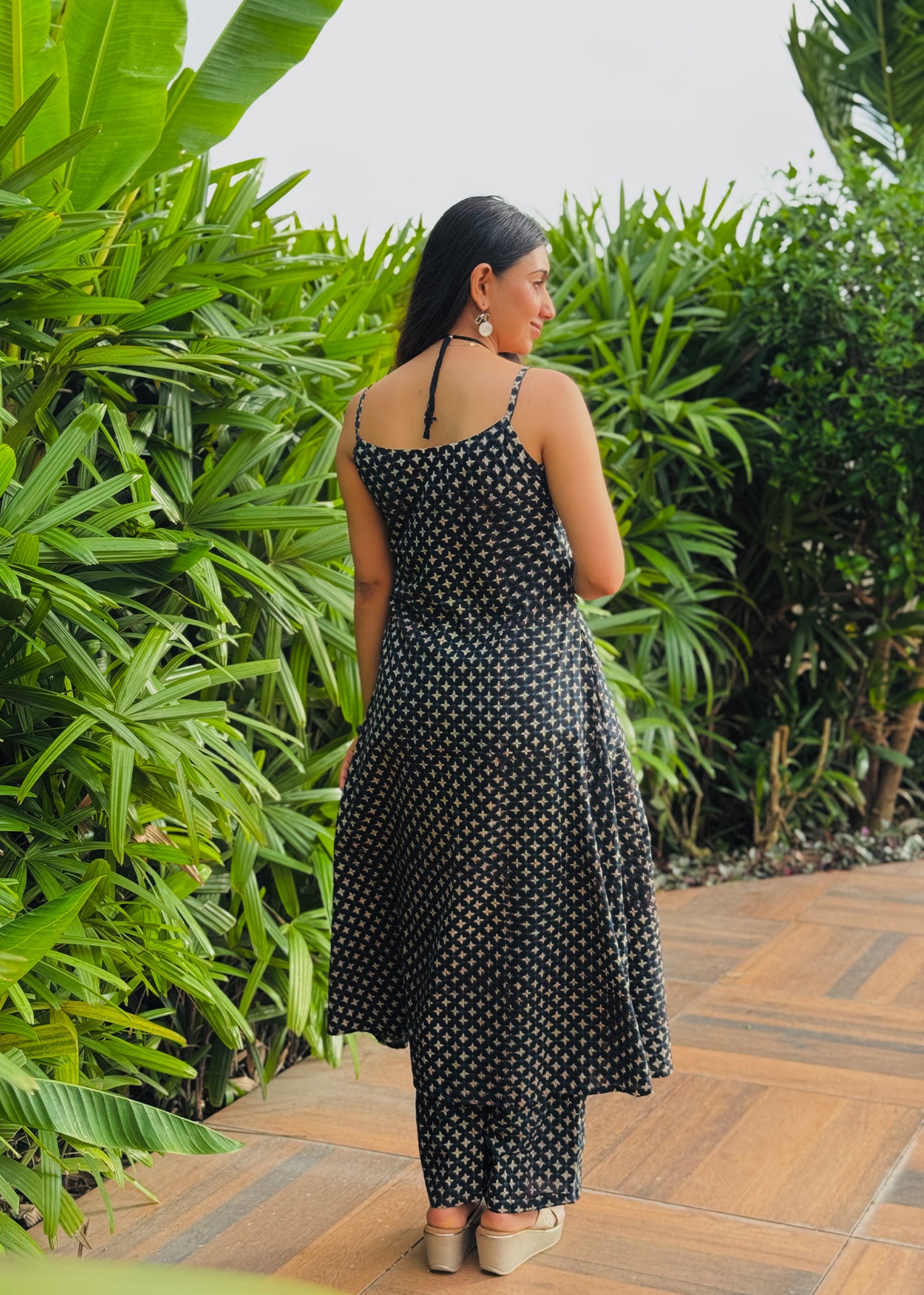 Dabu Starlit Handblock Print Co-ord Set