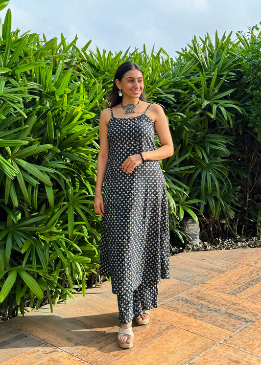 Dabu Starlit Handblock Print Co-ord Set