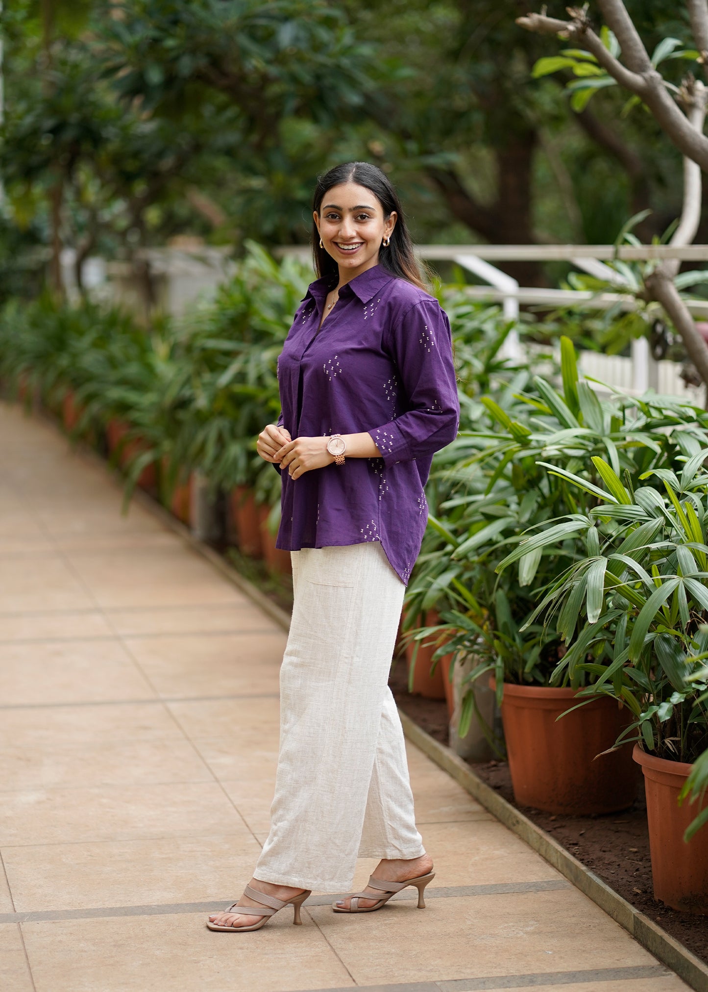 Handloom Classic Cotton Anti-Fit Shirt