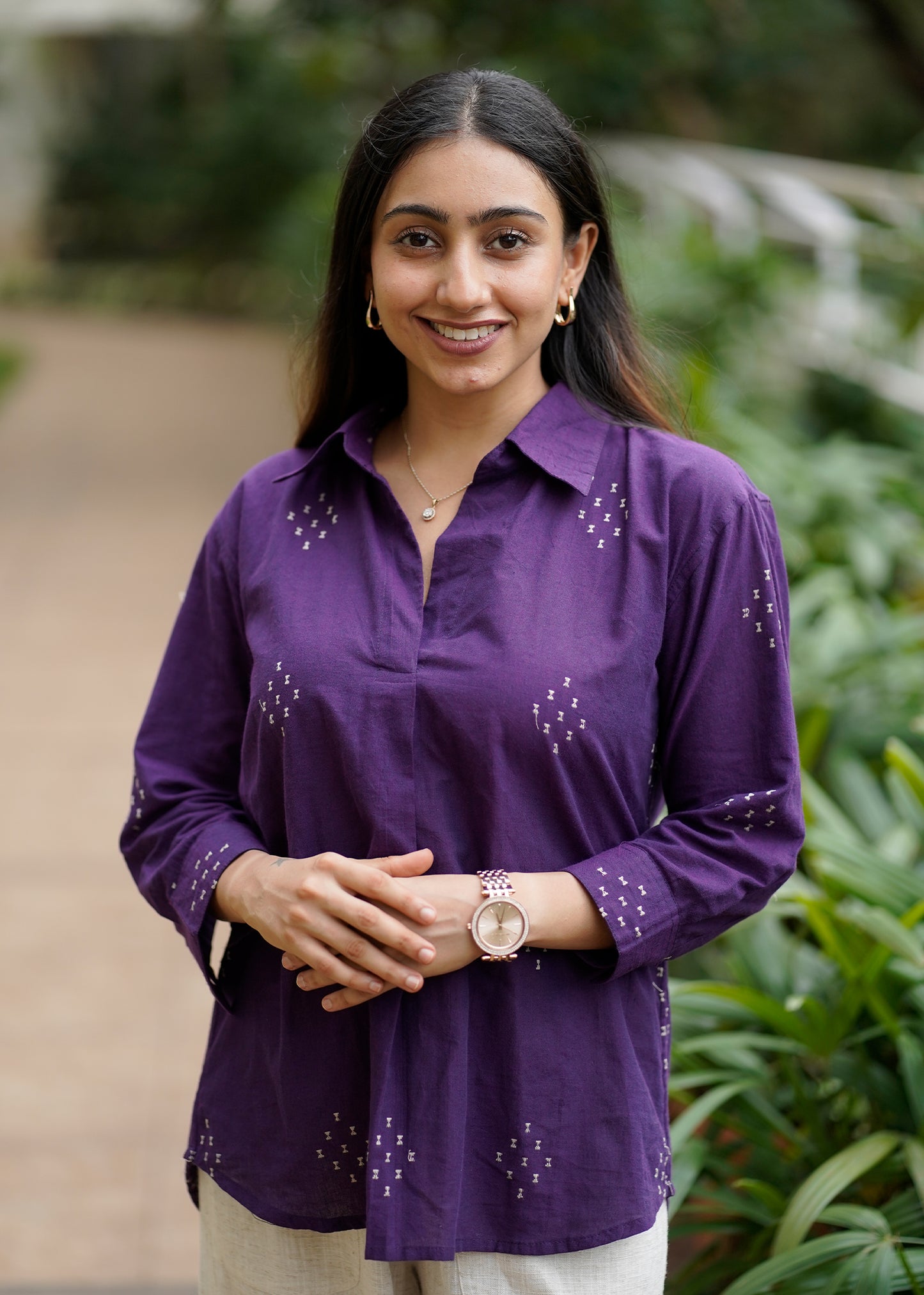 Handloom Classic Cotton Anti-Fit Shirt