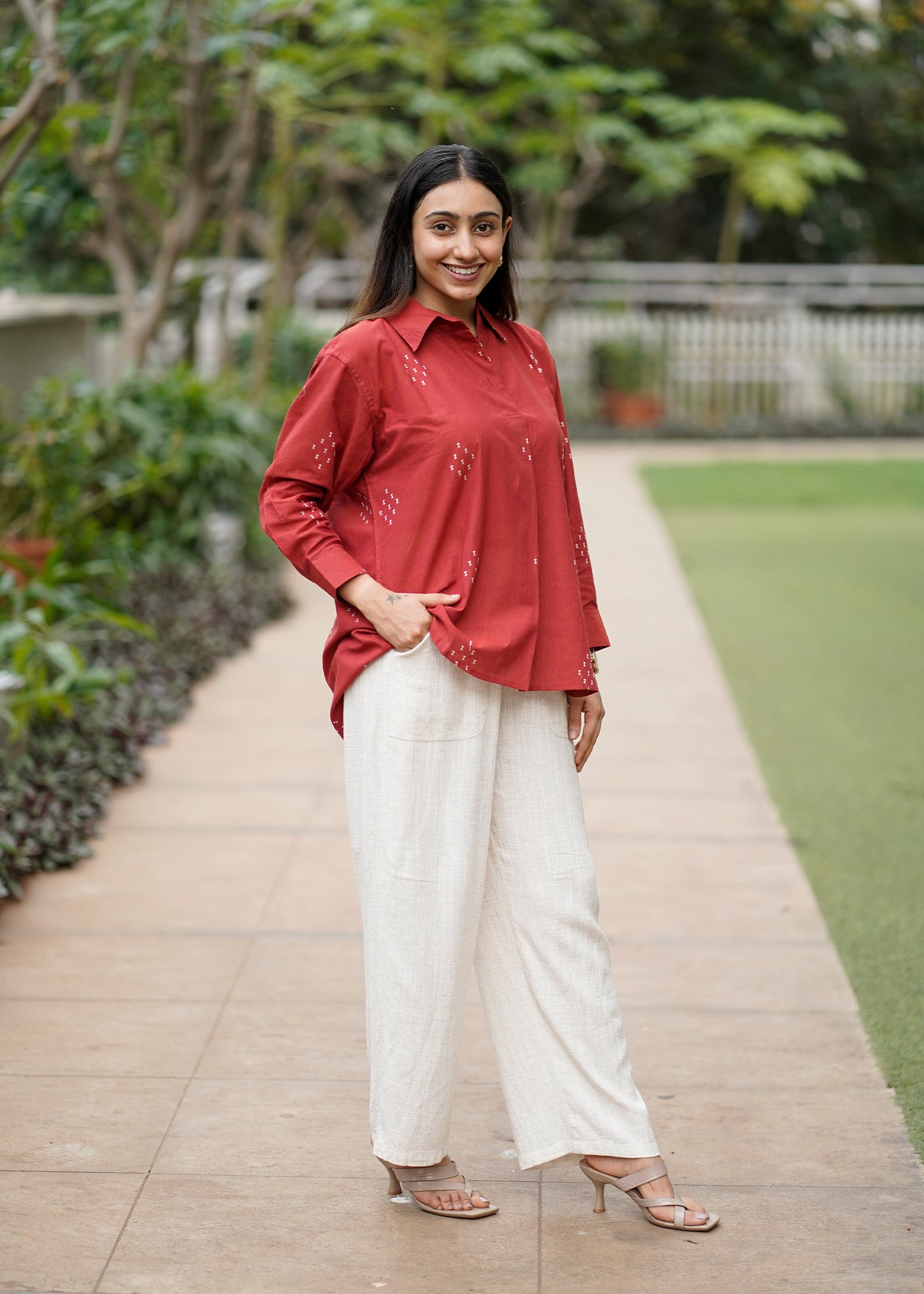 Handloom Classic Cotton Anti-Fit Shirt