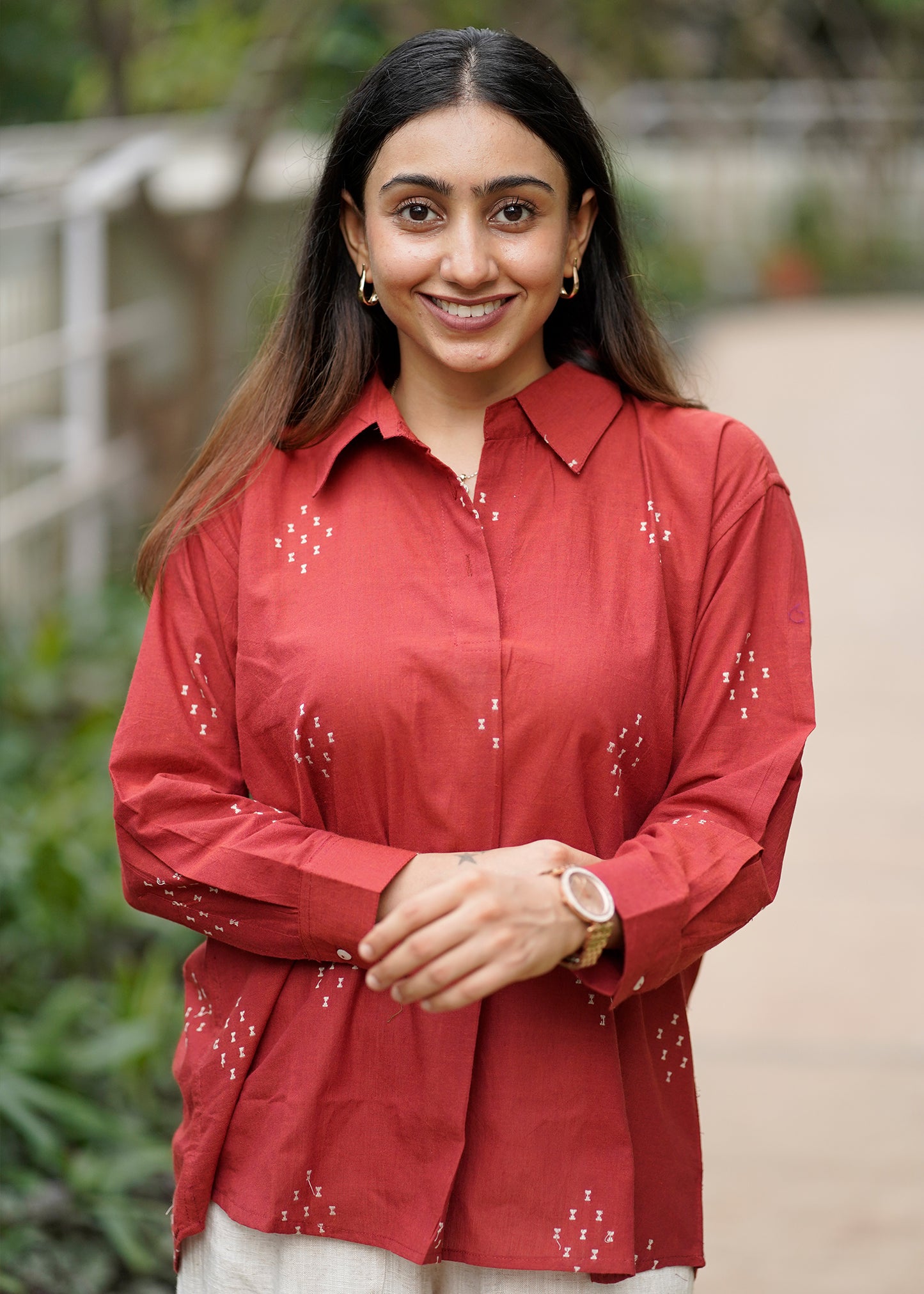 Handloom Classic Cotton Anti-Fit Shirt